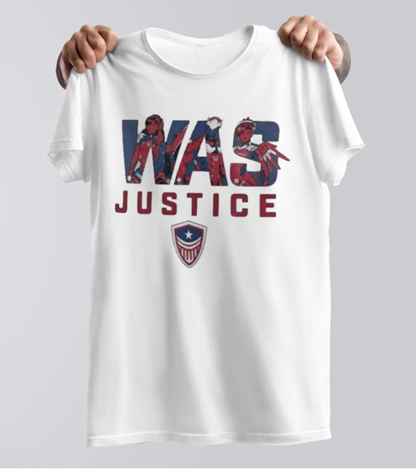 Washington Justice WAS Justice City Hero T-Shirt