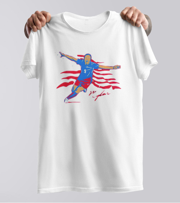 Mallory Swanson Golden Goal USA Soccer Patriotic T-Shirt