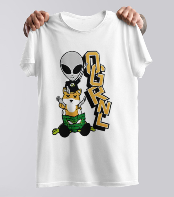 Optic Day 2024 Alien RNL Gaming Stacked Characters T-Shirt