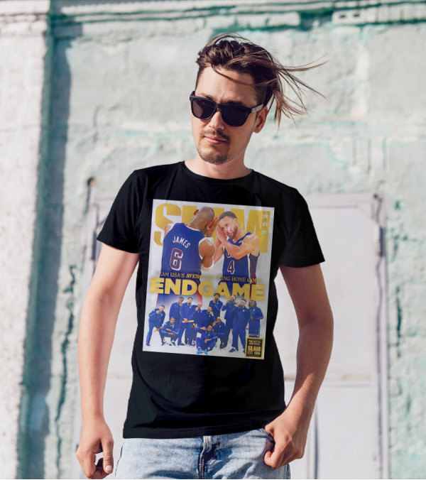 Slam Team USA’s Avengers Bring Home Gold Endgame Basketball Slam Est. 1994 T-Shirt