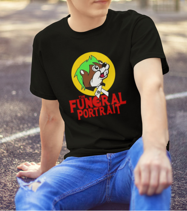 Buc-Ee’s The Funeral Portrait Skull Ribbon T-Shirt
