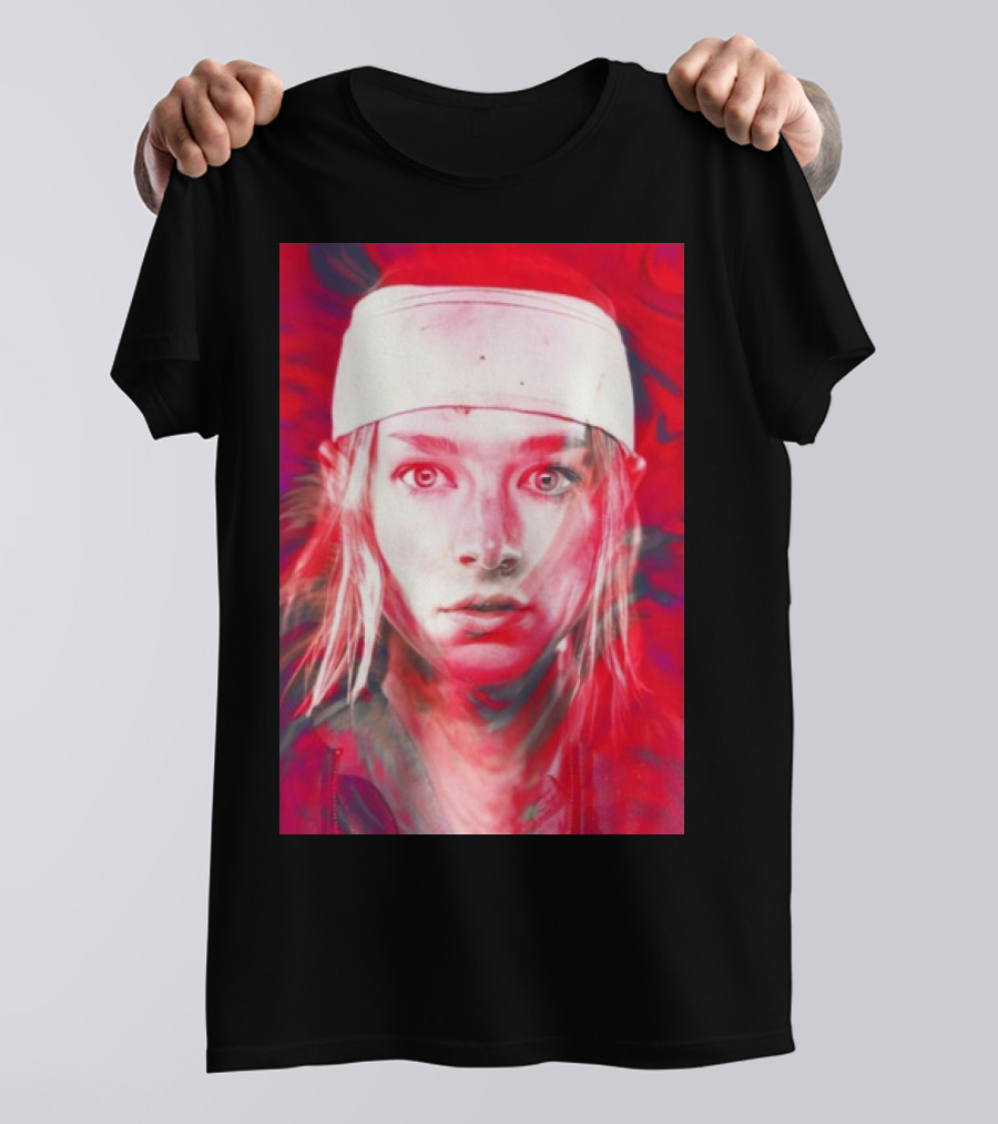 Cuckoo Twisted Trance Neon Red Vision T-Shirt