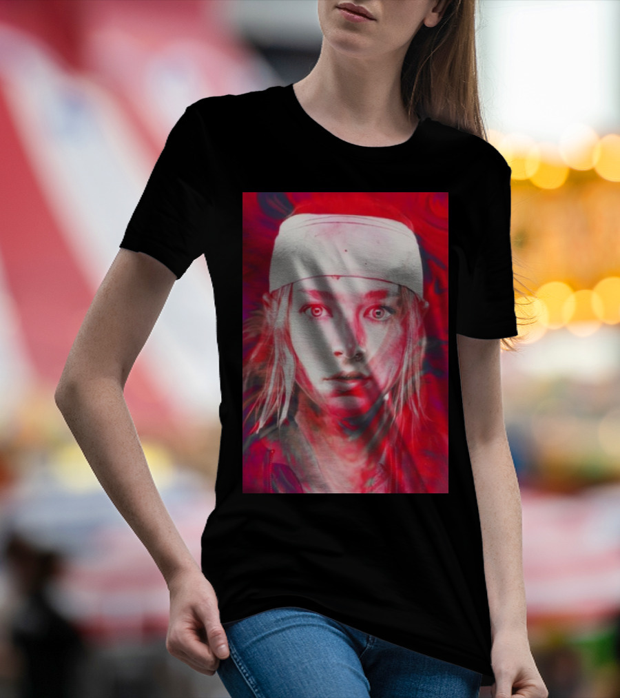 Cuckoo Twisted Trance Neon Red Vision T-Shirt