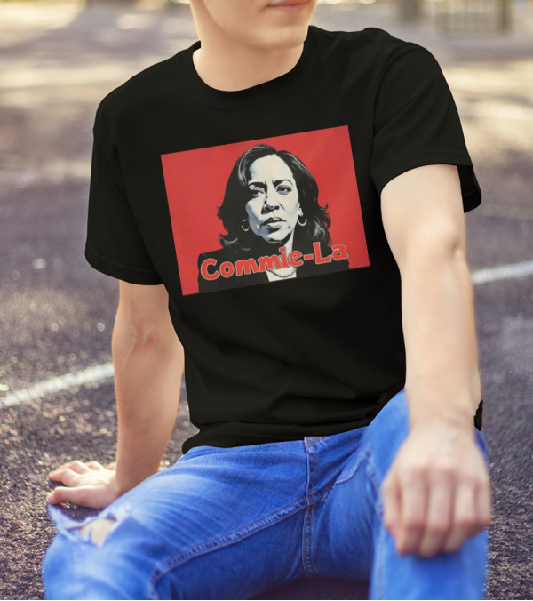 Kamala Harris Commie-La Propaganda T-Shirt
