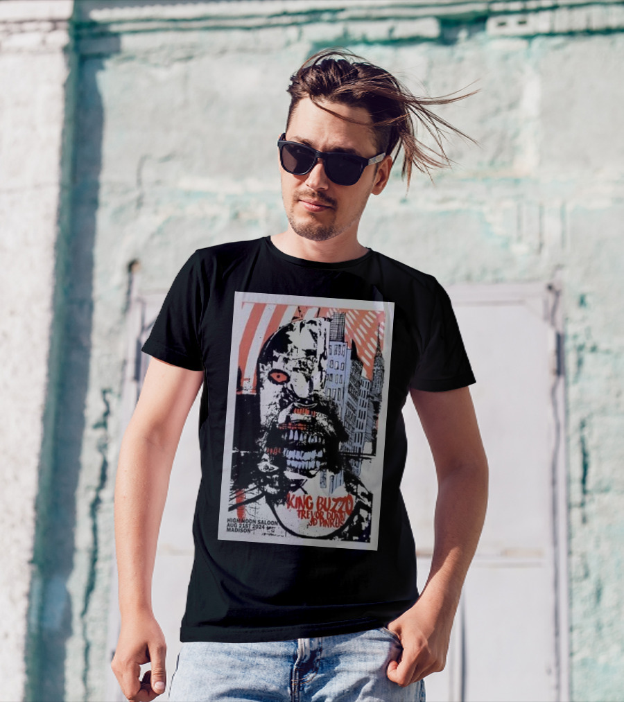 King Buzzo Trevor Dunn JD Pinkus Live At High Noon Saloon Madison August 21 2024 Urban T-Shirt