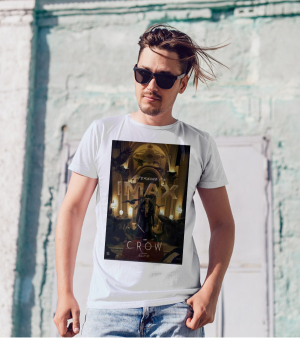 IMAX Experience The Crow True Love Never Dies Starring Bill Skarsgard In Theaters August 23rd T-Shirt