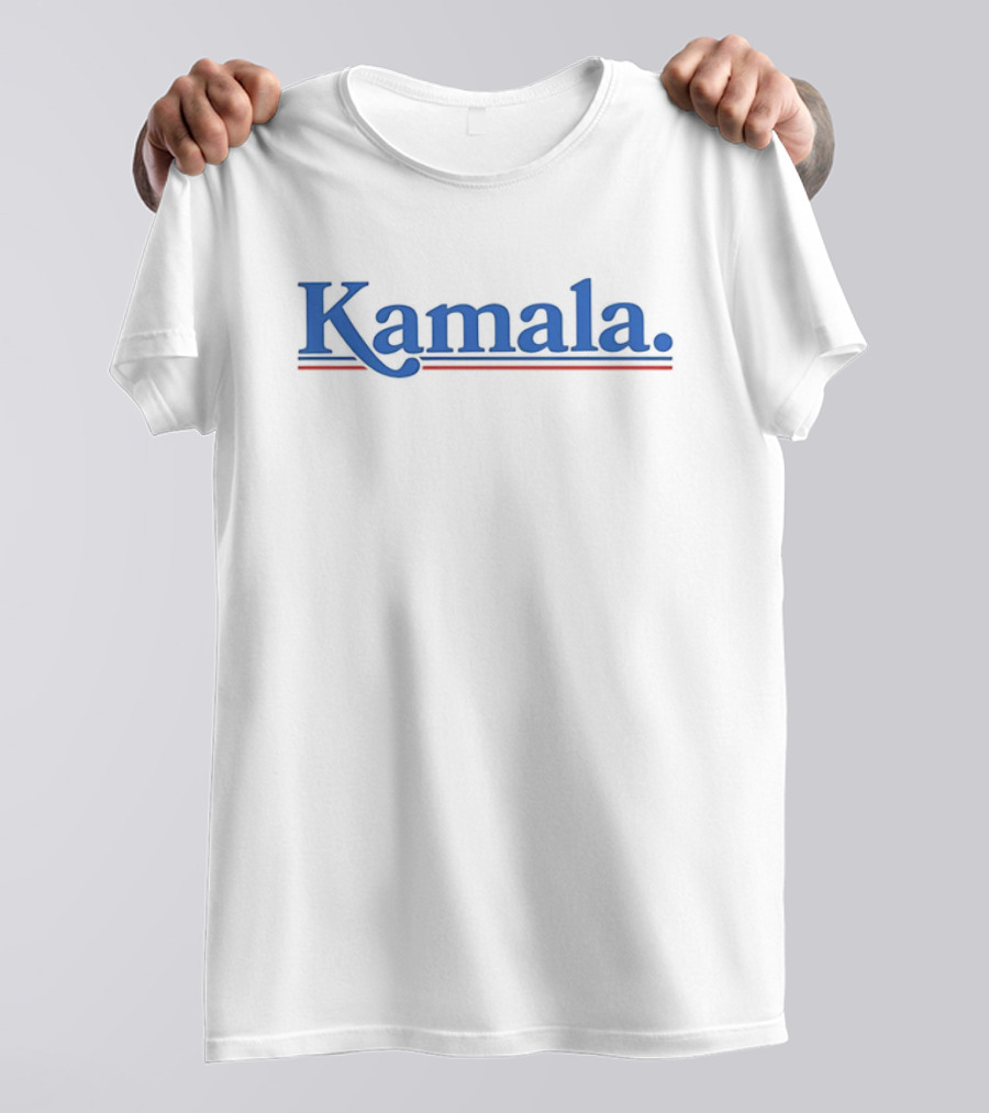 Willy Chavarria Kamala Bold Text With Underline T-Shirt
