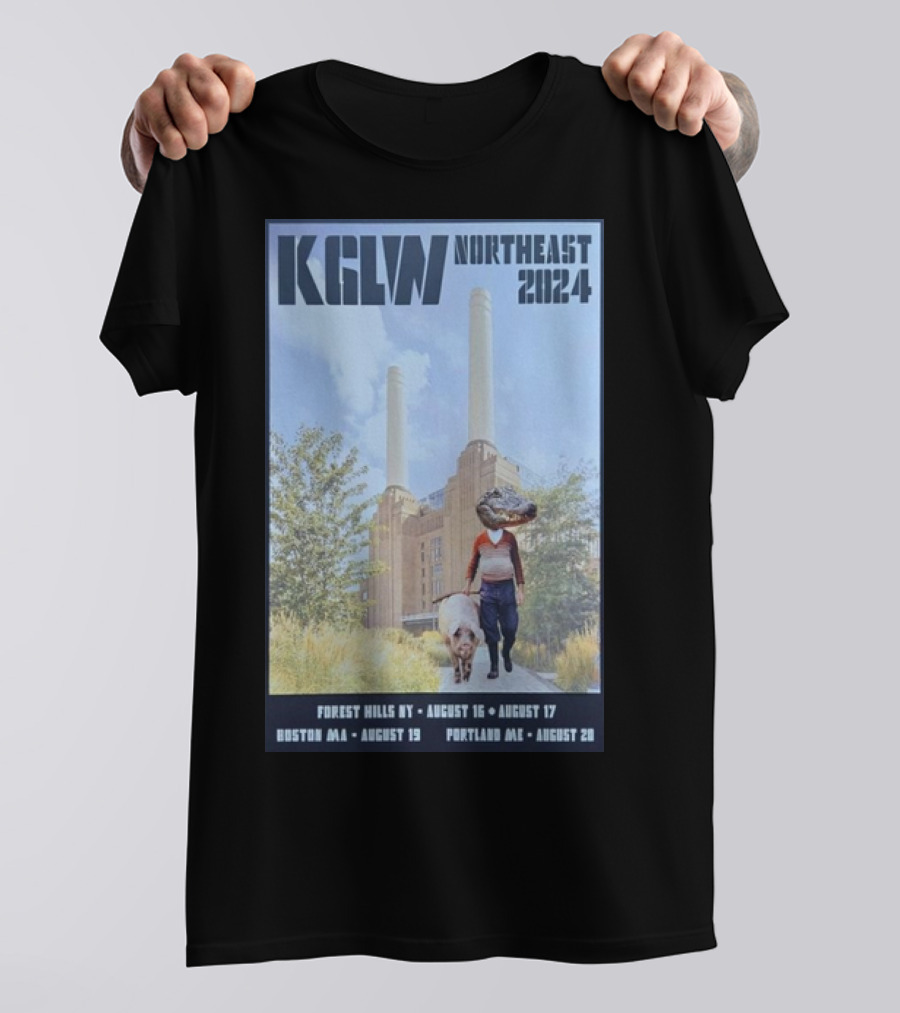 KGLW Northeast 2024 Tour Forest Hills NY Boston MA Portland ME August 16-21 T-Shirt