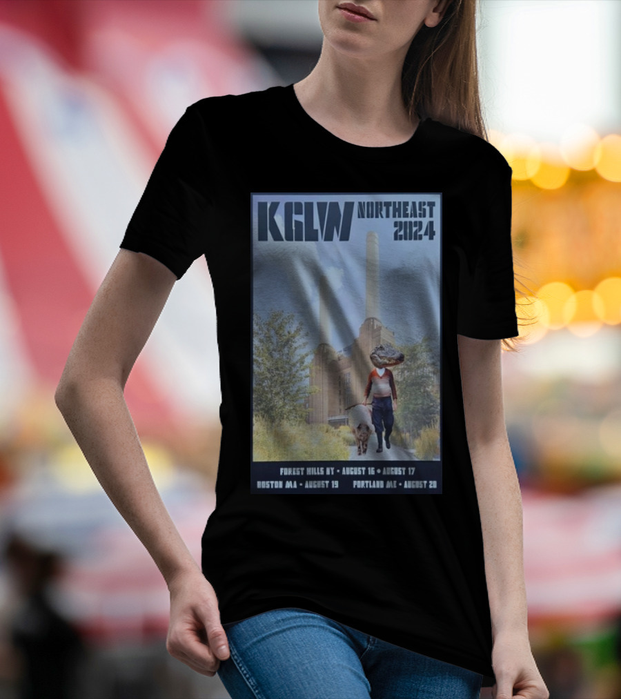 KGLW Northeast 2024 Tour Forest Hills NY Boston MA Portland ME August 16-21 T-Shirt