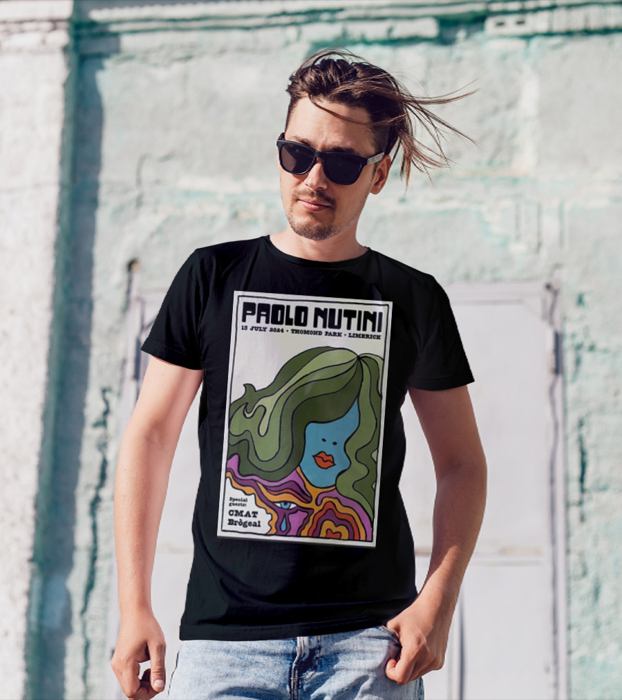 Paolo Nutini July 13 2024 Thomond Park Limerick Special Guests CMAT Brógéal T-Shirt