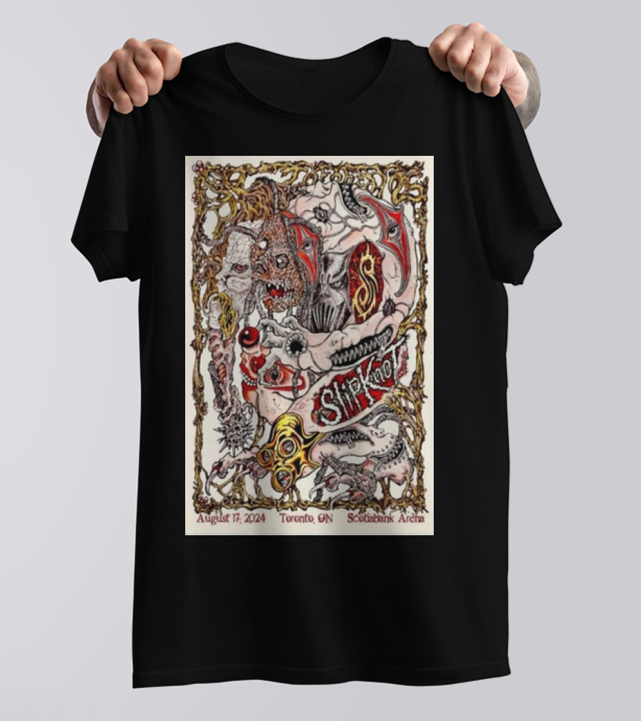 Slipknot Live In Toronto At Scotiabank Arena August 17 T-Shirt