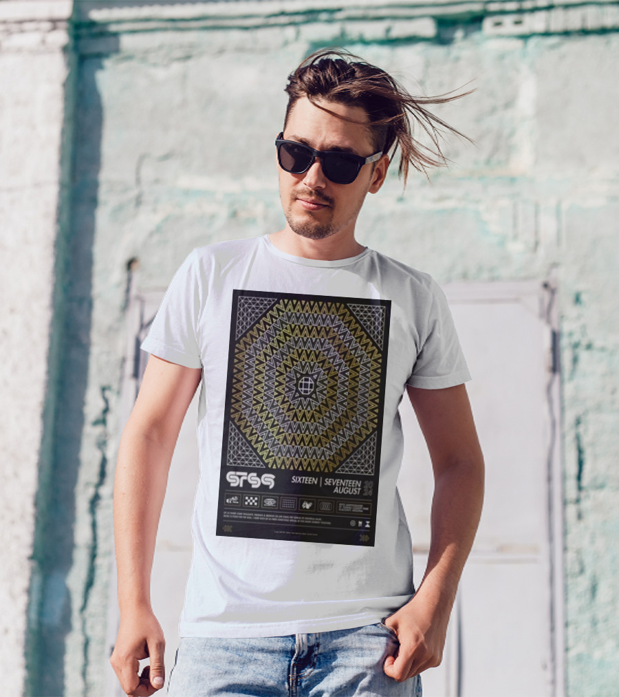 STS9 Sixteen Seventeen August 2024 Flagstaff AZ Geometric T-Shirt