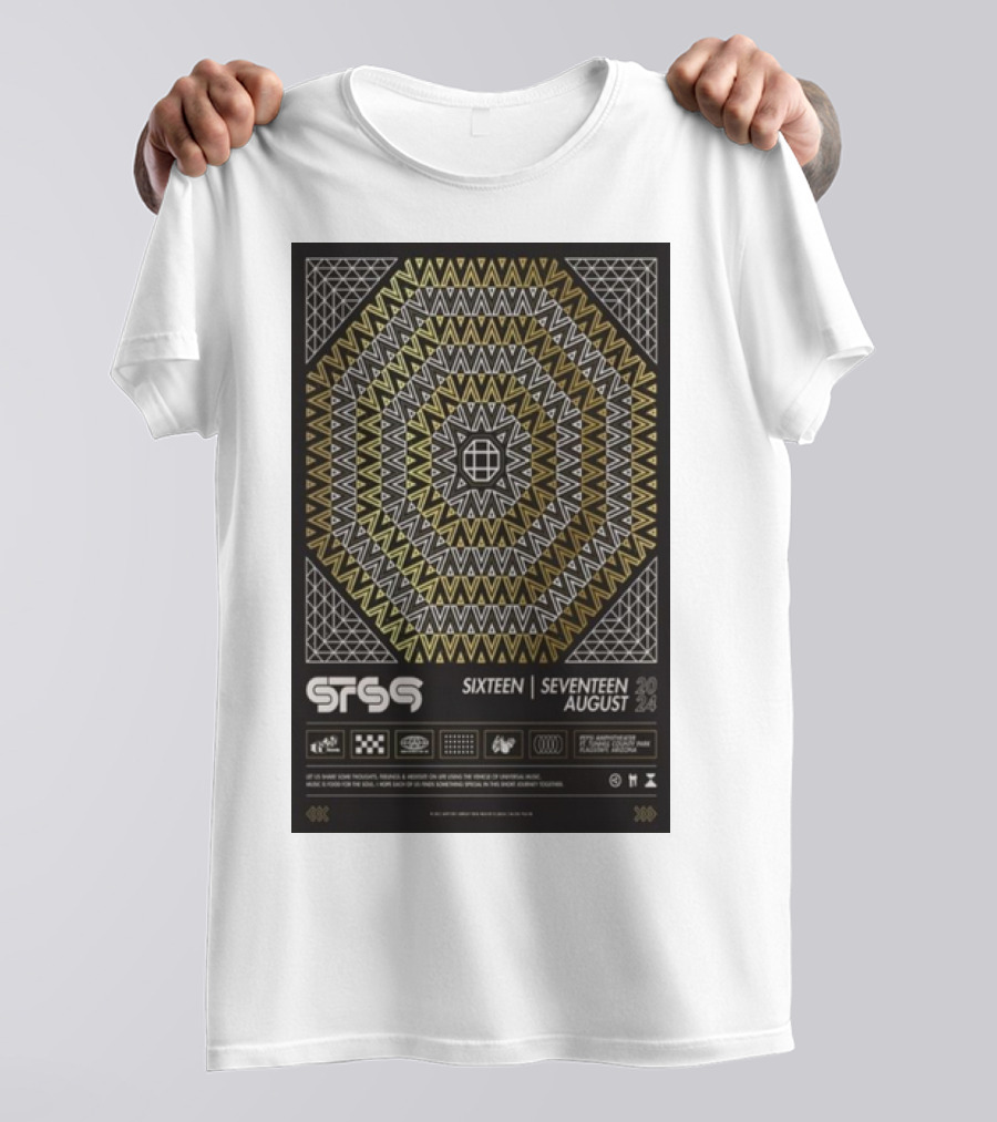 STS9 Sixteen Seventeen August 2024 Flagstaff AZ Geometric T-Shirt