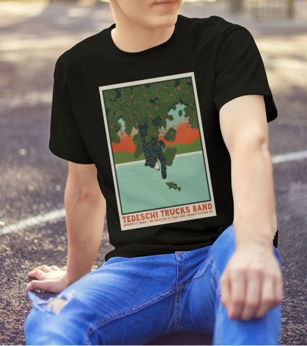 Tedeschi Trucks Band August 17 2024 The Pavilion At Star Lake Burgettstown PA T-Shirt