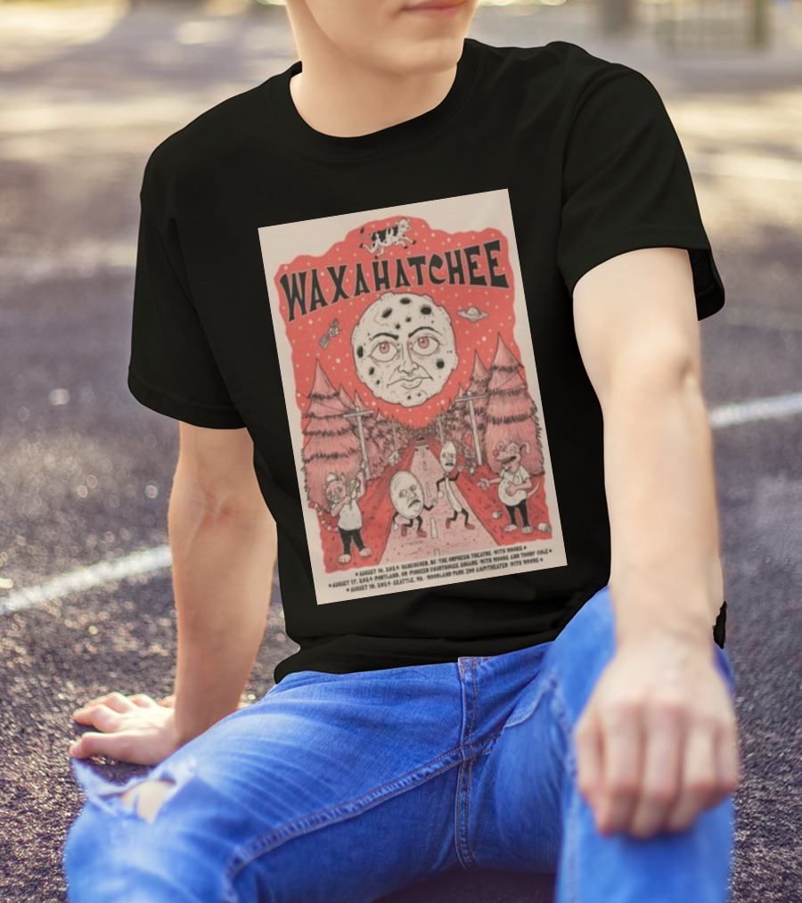 Waxahatchee Vancouver BC August 16 2024 Orpheum Theatre With Hovvdy Moon T-Shirt