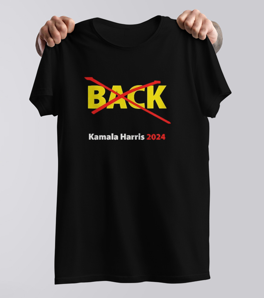 Kamala Harris 2024 Back Campaign T-Shirt