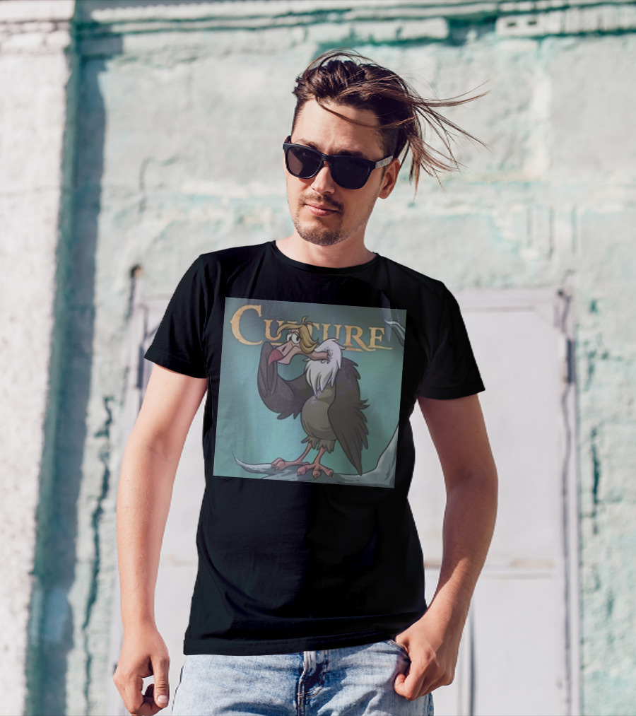 Colt Graves Shop Culture Vulture Cartoon Bird T-Shirt