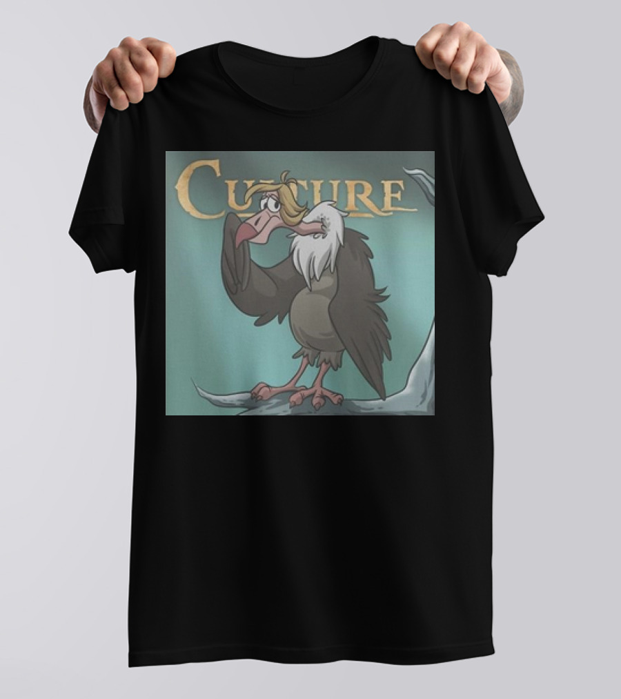 Colt Graves Shop Culture Vulture Cartoon Bird T-Shirt