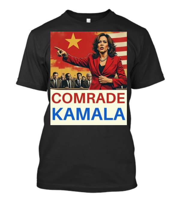 Comrade Kamala 2024 Soviet Style Propaganda T-Shirt