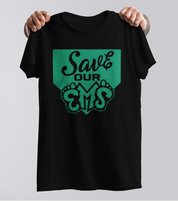 Eugene Emeralds Save Our Ems Team Spirit T-Shirt