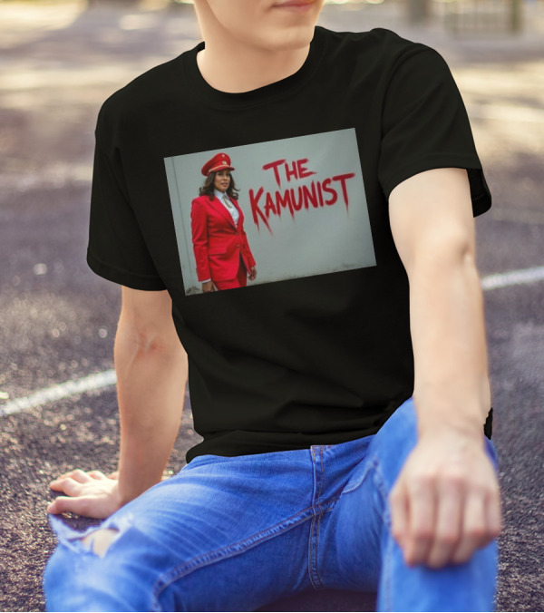 Kamala Harris 2024 The Kamunist Red Suit And Hat T-Shirt