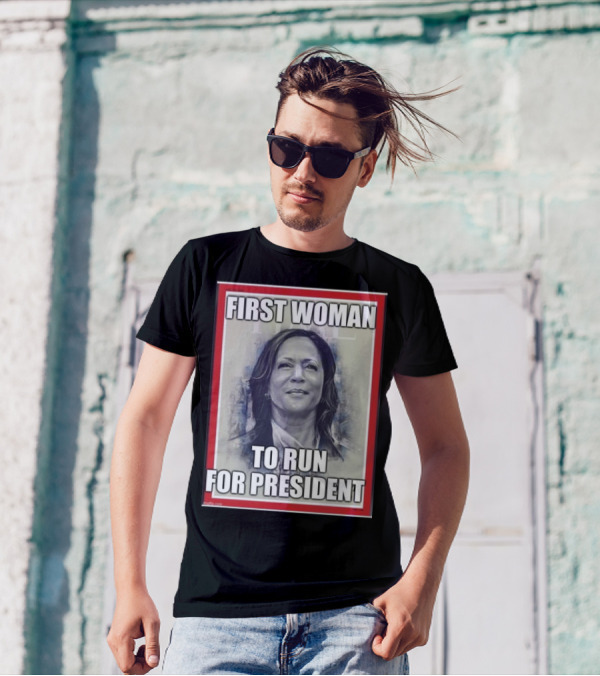 Kamala Harris First Woman To Run For President Time Cover T-Shirt