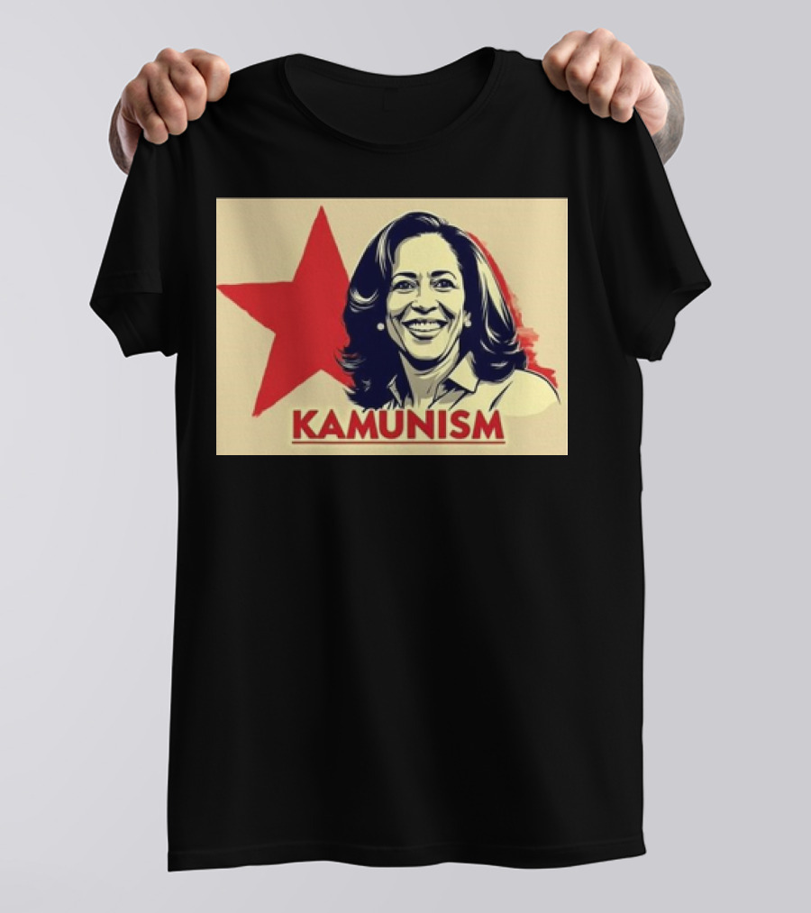 Kamala Harris Kamunism Red Star T-Shirt