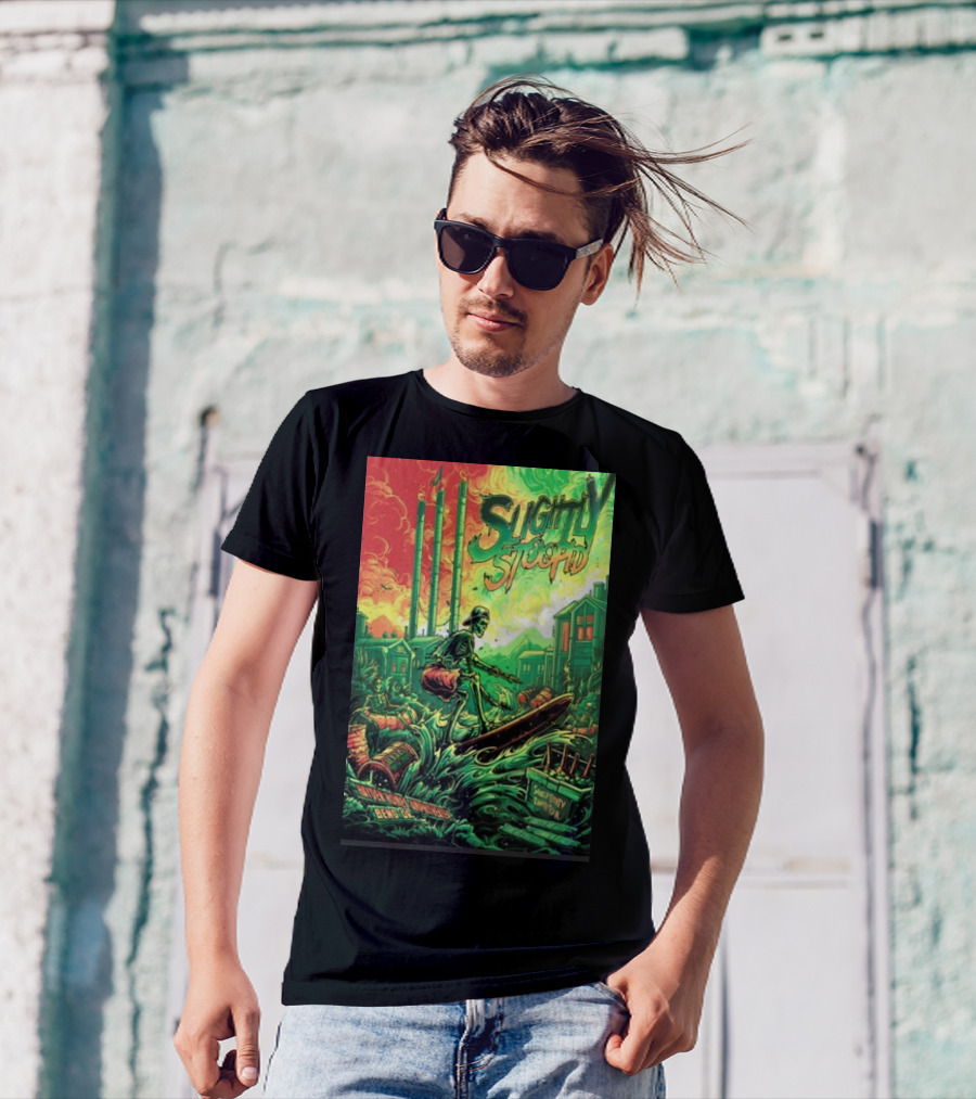 Slightly Stoopid Summer Tour Dirty Heads Common Kings The Elovaters Vibrant T-Shirt