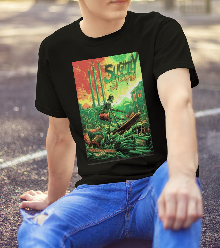 Slightly Stoopid Summer Tour Dirty Heads Common Kings The Elovaters Vibrant T-Shirt