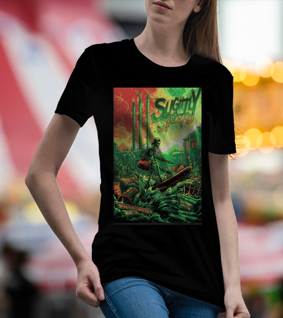 Slightly Stoopid Summer Tour Dirty Heads Common Kings The Elovaters Vibrant T-Shirt