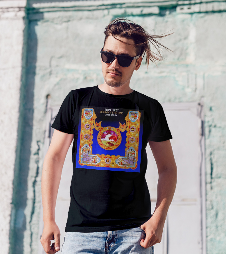Thin Lizzy Johnny The Fox 2024 Remix Album Cover T-Shirt