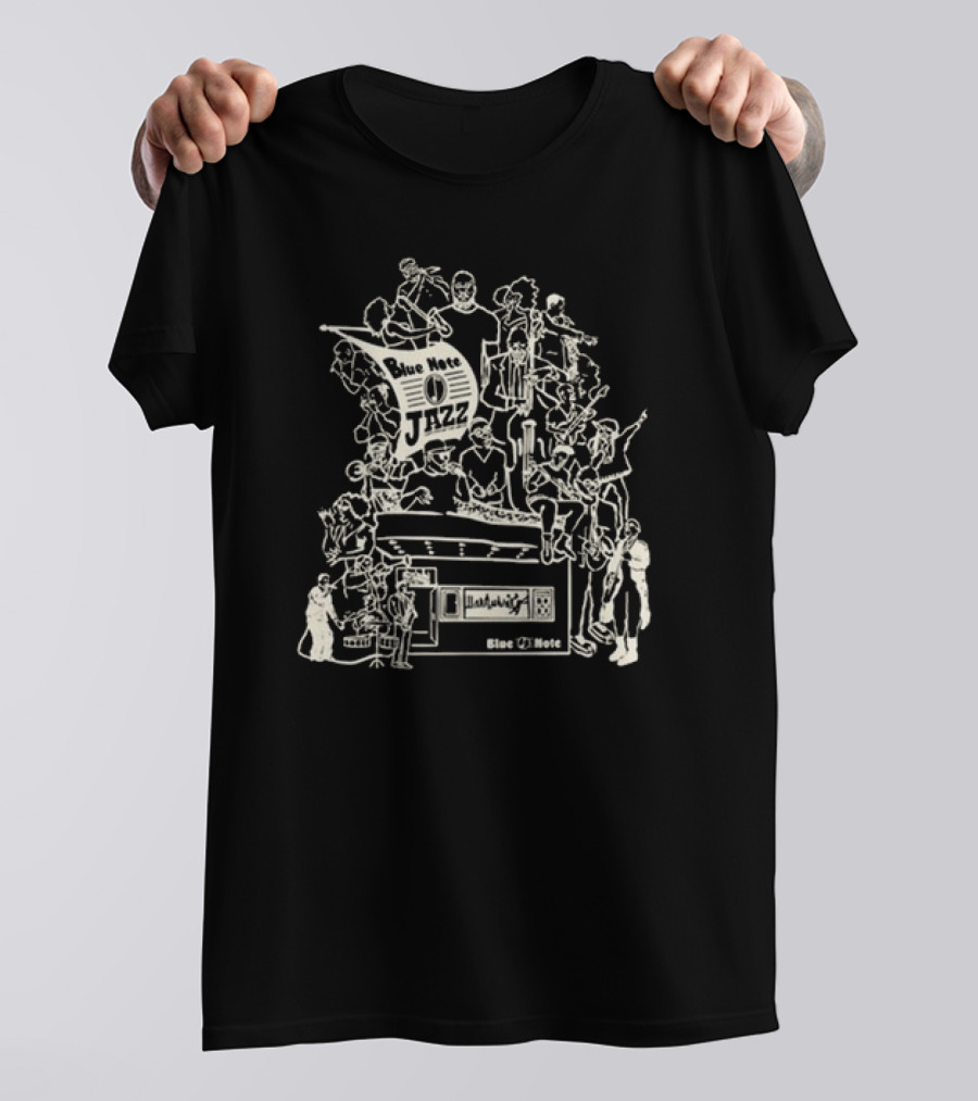 Blue Note Jazz Musicians Montage BN Facade Event T-Shirt