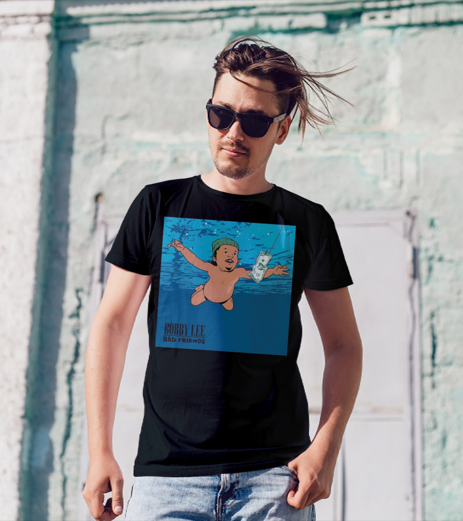 Bobby Lee Bad Friends Nevermind T-Shirt