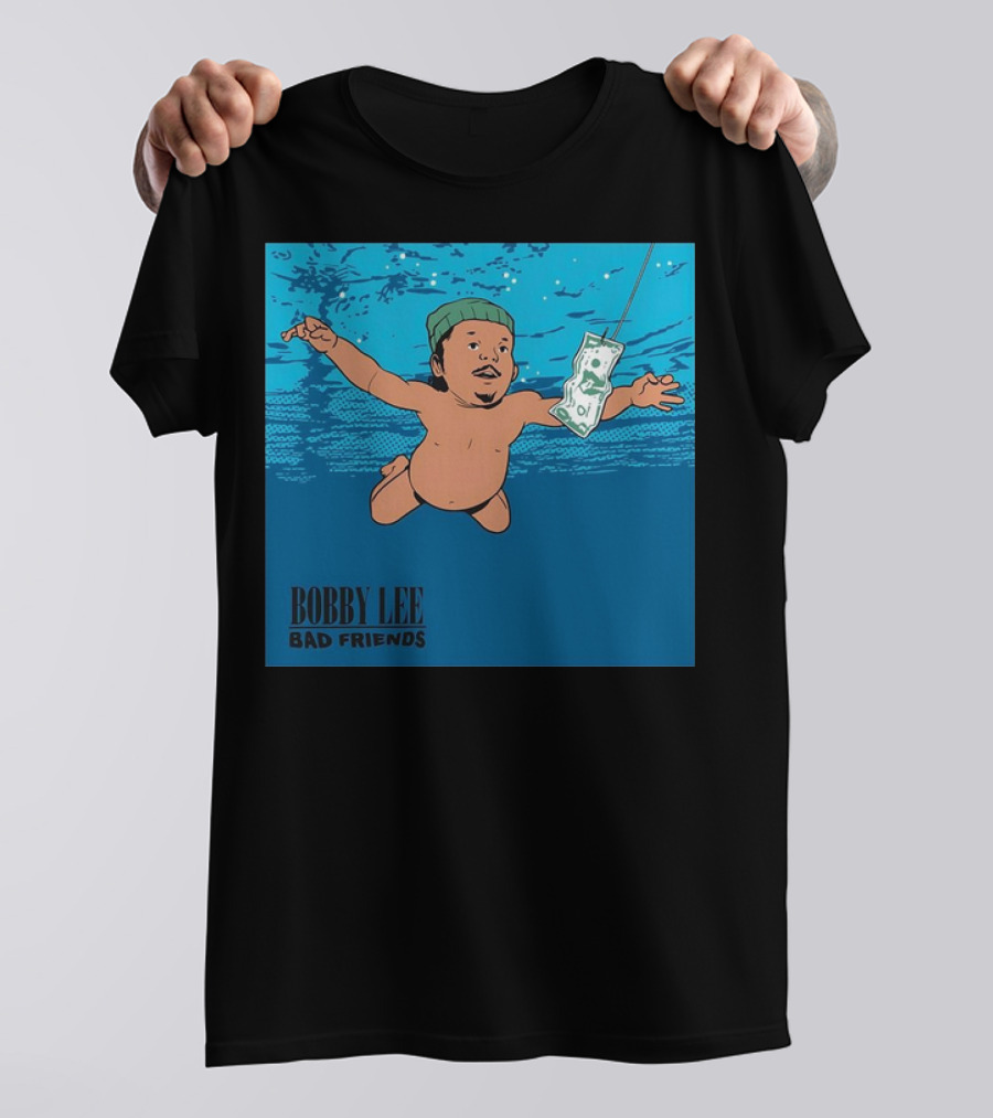 Bobby Lee Bad Friends Nevermind T-Shirt