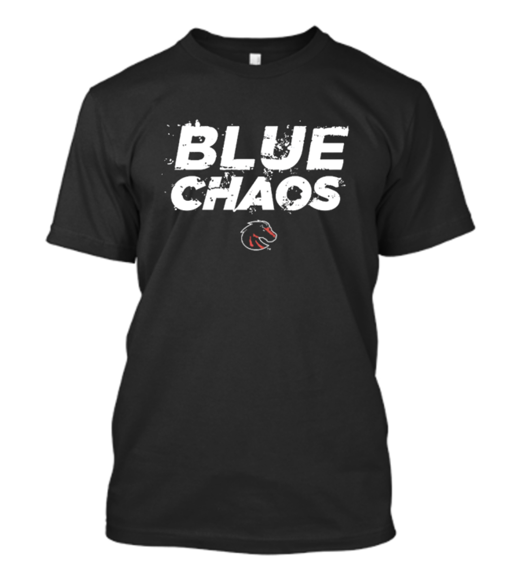 Boise State Broncos Blue Chaos 2024 Football Broncos T-Shirt