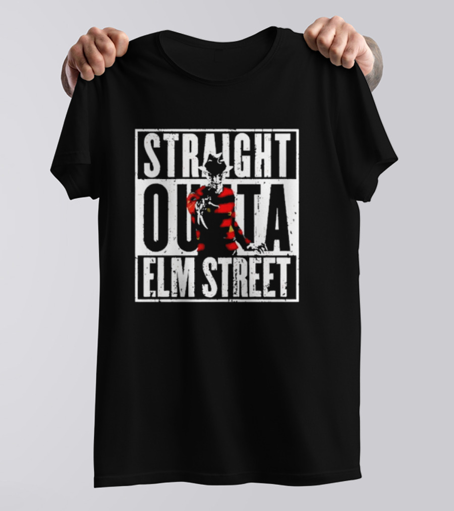 Straight Outta Elm Street Freddy Krueger T-Shirt