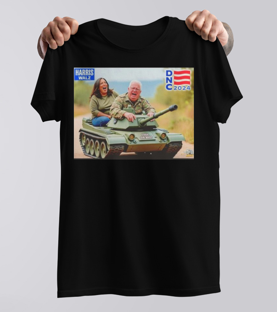 Harris Walz On Gaza Or Bust Tank DNC T-Shirt