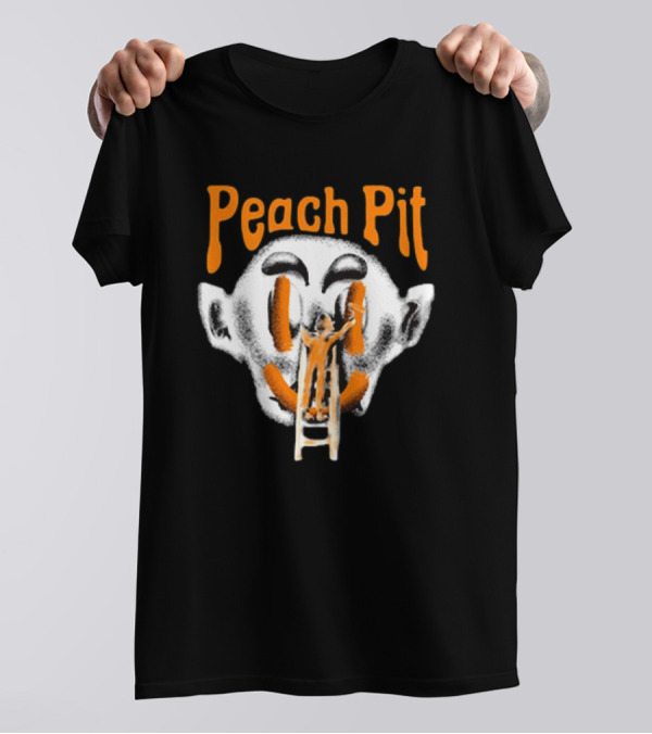 Peach Pit Surreal Face T-Shirt