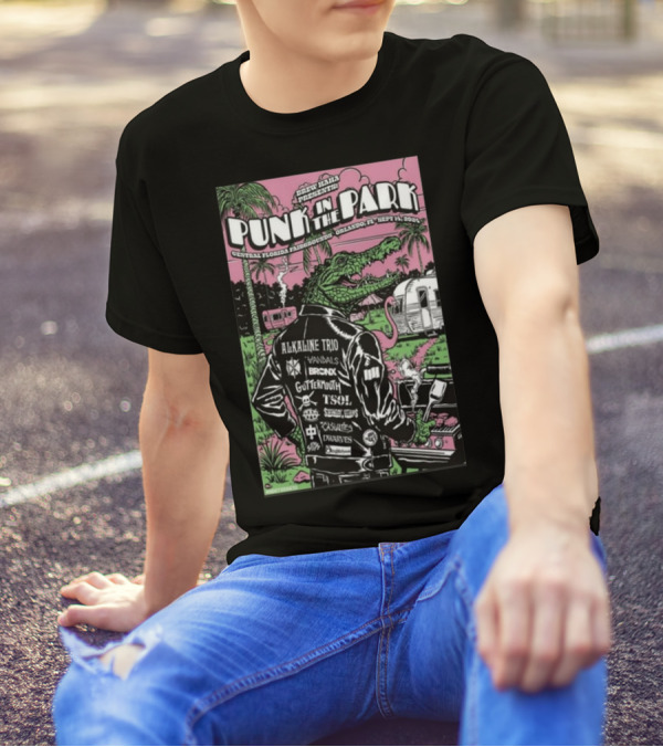 Punk In The Park Central Florida Fairgrounds Alkaline Trio Vandals Orlando Sep 14 T-Shirt