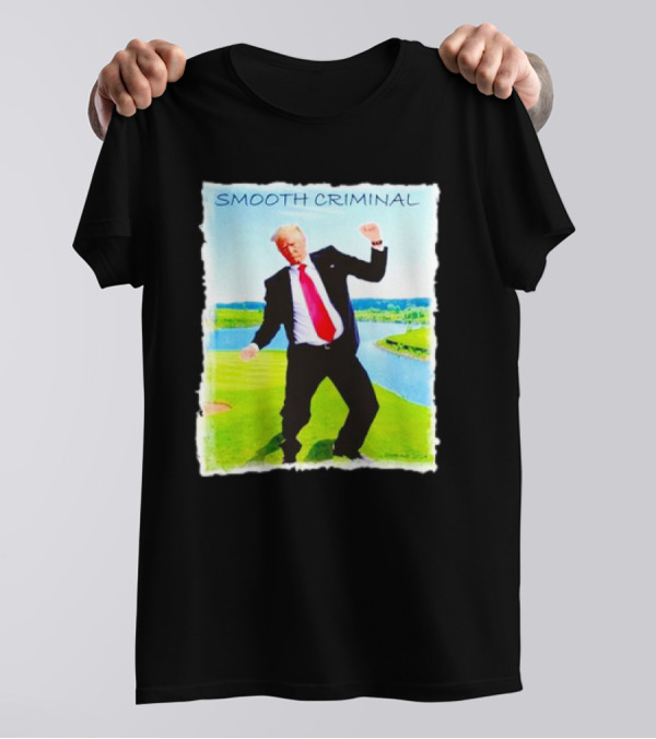 Smooth Criminal Trump Golf Dance Scene T-Shirt