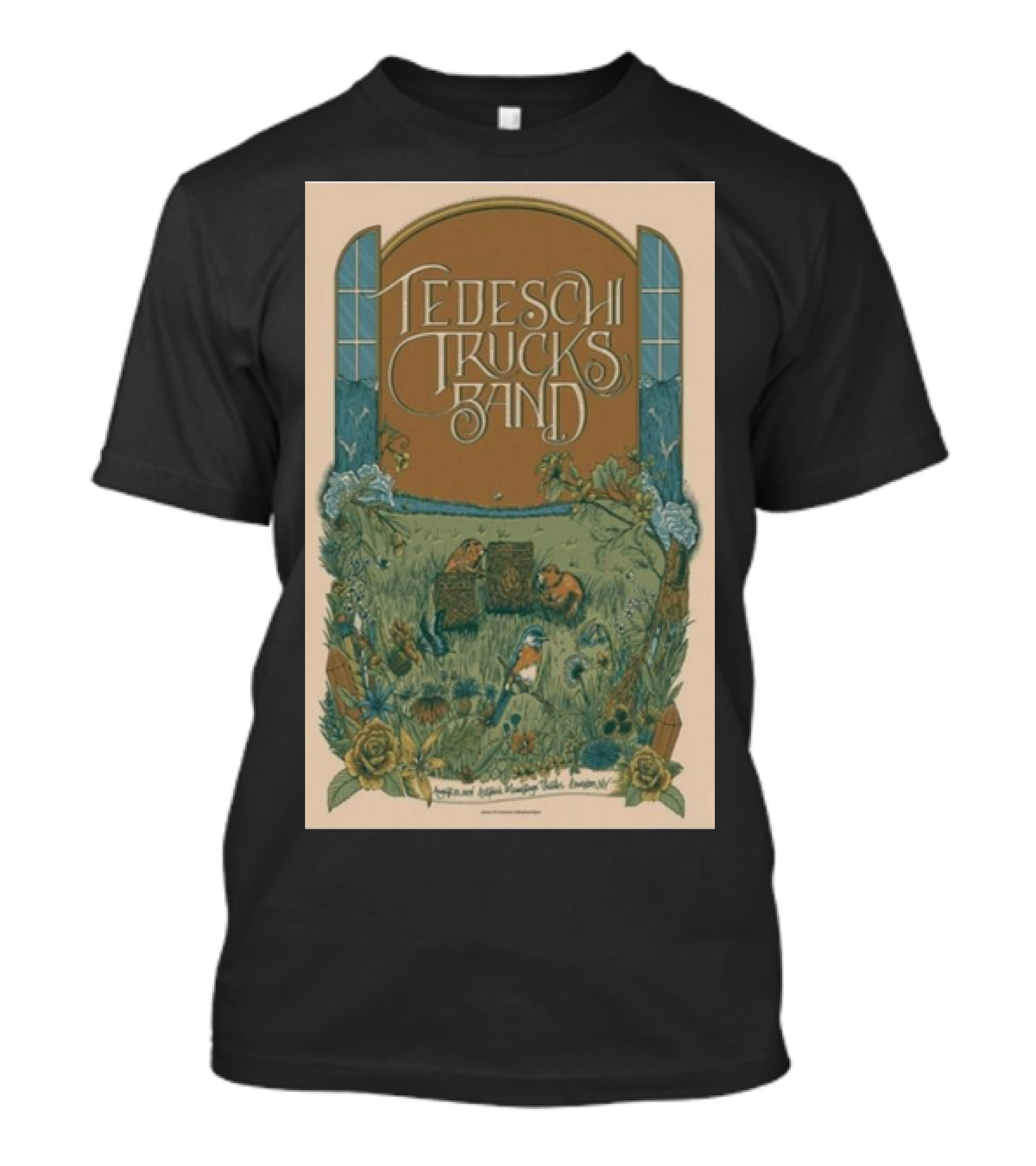 Tedeschi Trucks Band August 20 2024 ArtPark Mainstage Theater Lewiston NY Concert T-Shirt