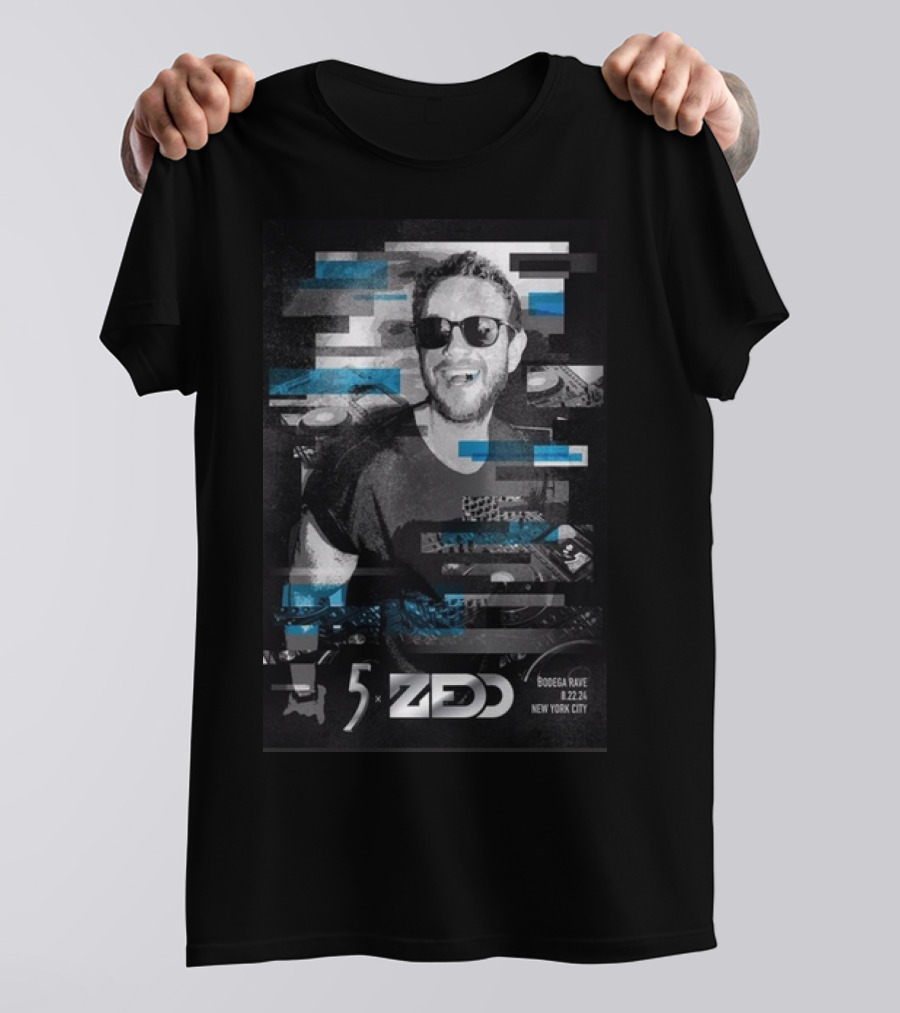 5× Zedd Bodega Rave New York City 8.22.24 T-Shirt