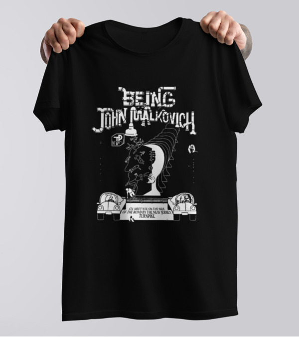 Being John Malkovich Meet You New Jersey Turnpike Brain Dead Collaboration T-Shirt