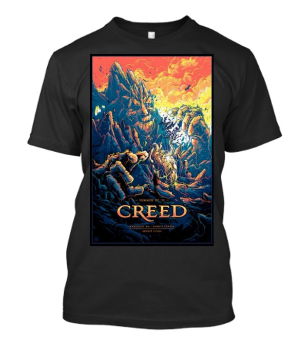 Summer Of '99 Creed Xfinity Center Mansfield MA August 21 T-Shirt