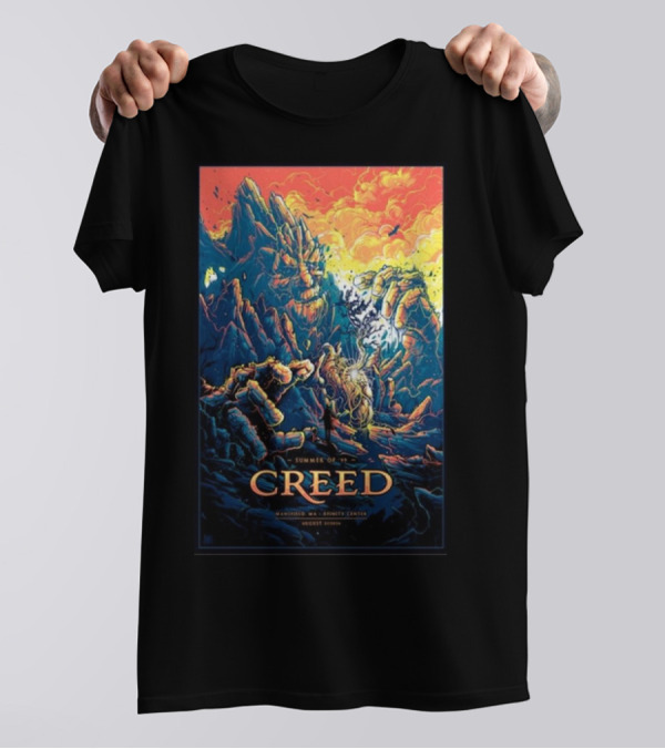Summer Of '99 Creed Xfinity Center Mansfield MA August 21 T-Shirt