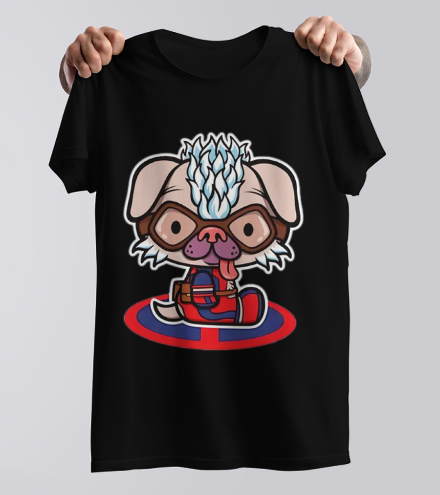 Dogpool Kawaii Hello Kitty Crossover T-Shirt