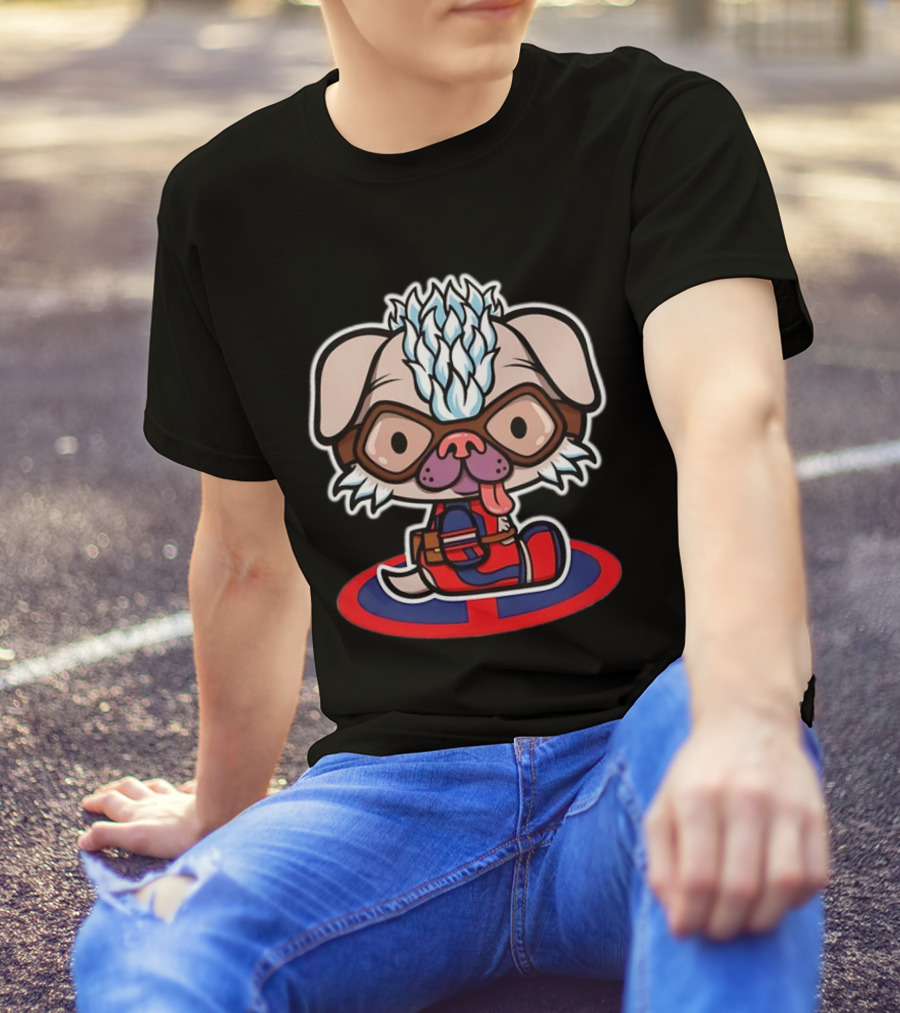 Dogpool Kawaii Hello Kitty Crossover T-Shirt