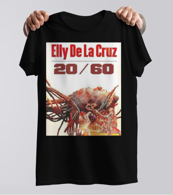 Elly De La Cruz 20/60 Cincinnati Reds Performance T-Shirt