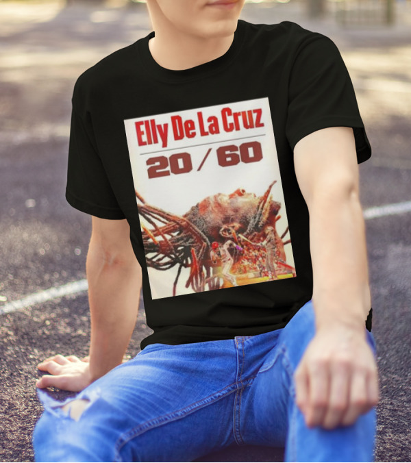 Elly De La Cruz 20/60 Cincinnati Reds Performance T-Shirt