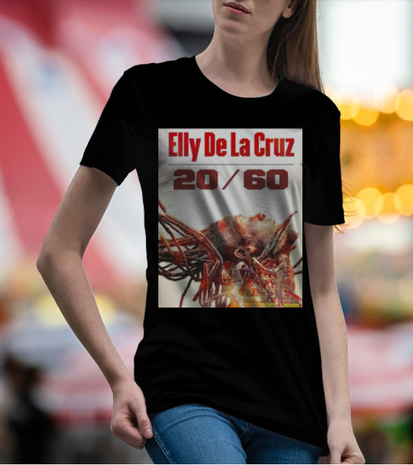 Elly De La Cruz 20/60 Cincinnati Reds Performance T-Shirt
